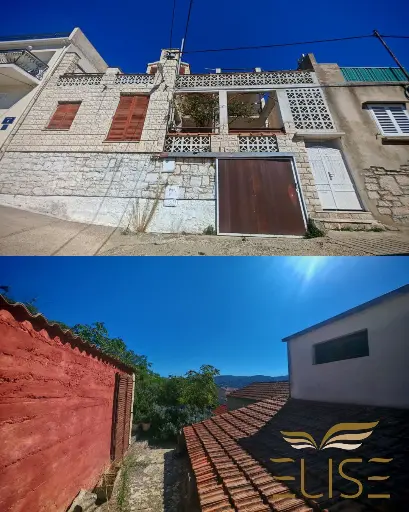 Paradiesische Innenhöfe – 190 Quadratmeter großes Haus mit Meerblick in Vela Luka