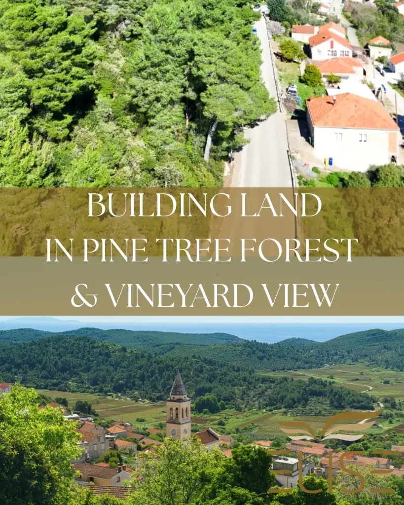 Baugrundstück in Smokvica – Natur, Ruhe und Blick auf die Weinberge, €65.000